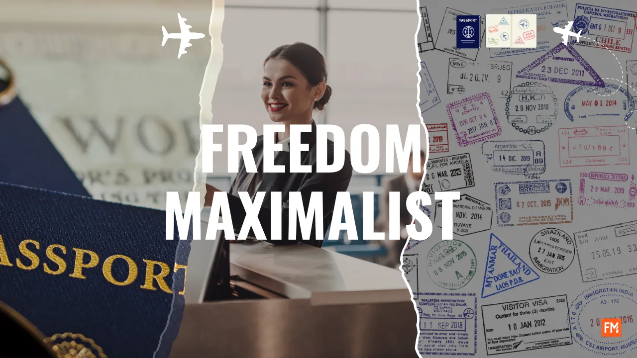 Freedom Maximalist banner: relocation and residency for crypto founders