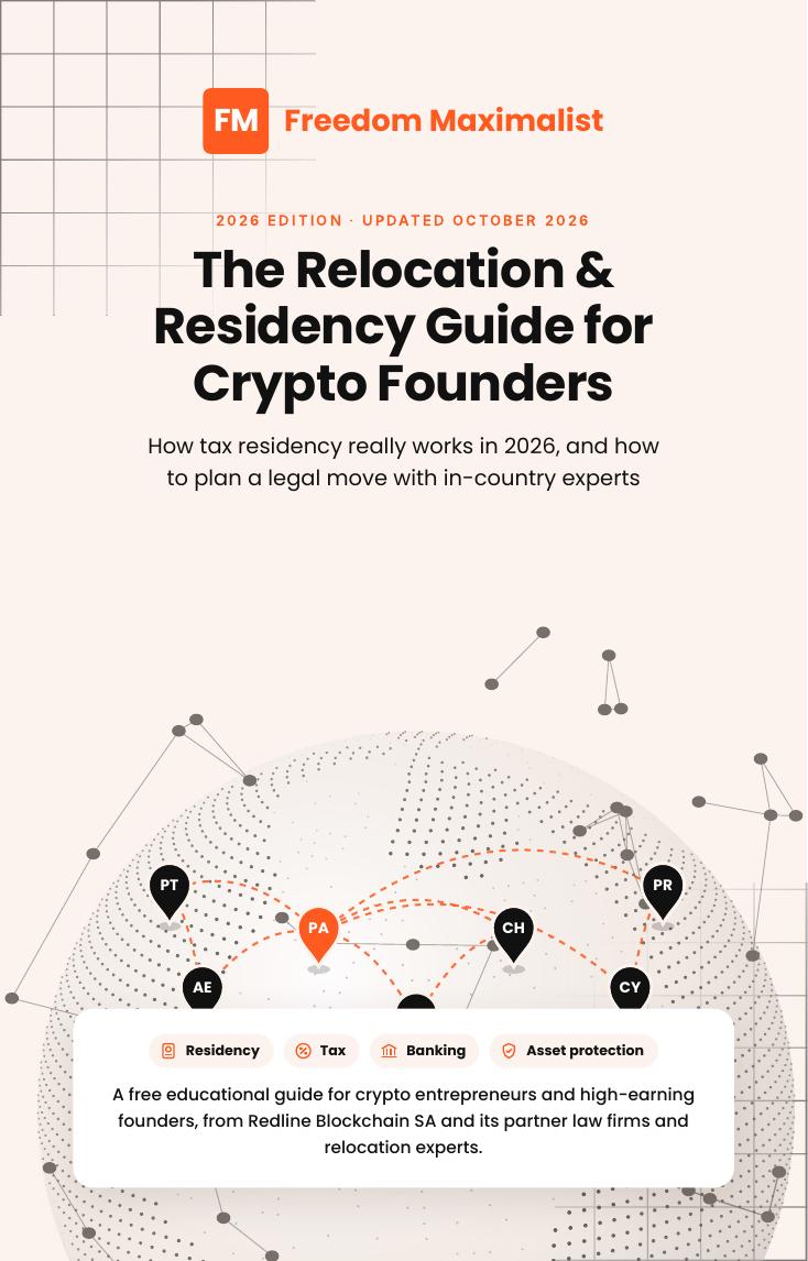 The Relocation & Residency Guide for Crypto Founders